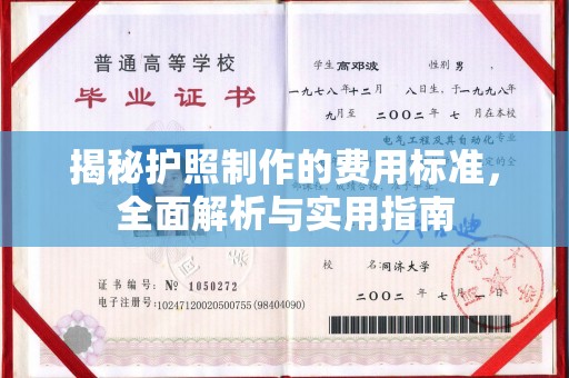 成都揭秘护照制作的费用标准，全面解析与实用指南