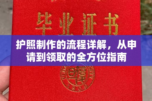 成都护照制作的流程详解，从申请到领取的全方位指南