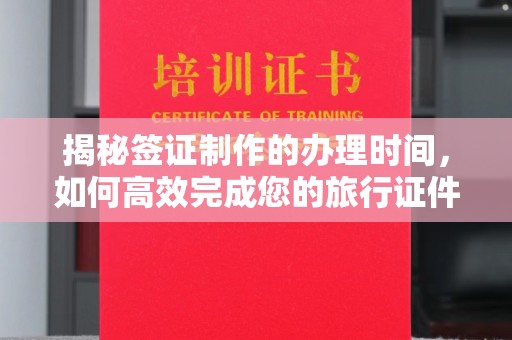 成都揭秘签证制作的办理时间，如何高效完成您的旅行证件