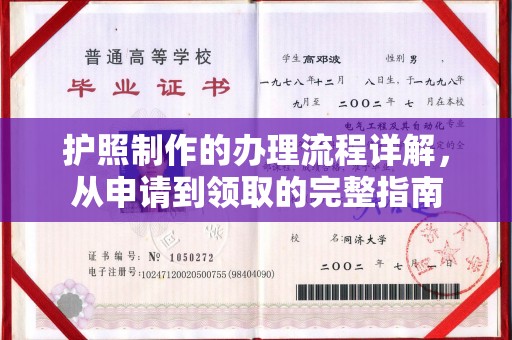 成都护照制作的办理流程详解，从申请到领取的完整指南